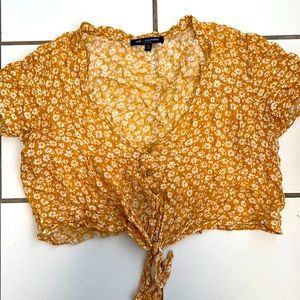 Floral Crop Top